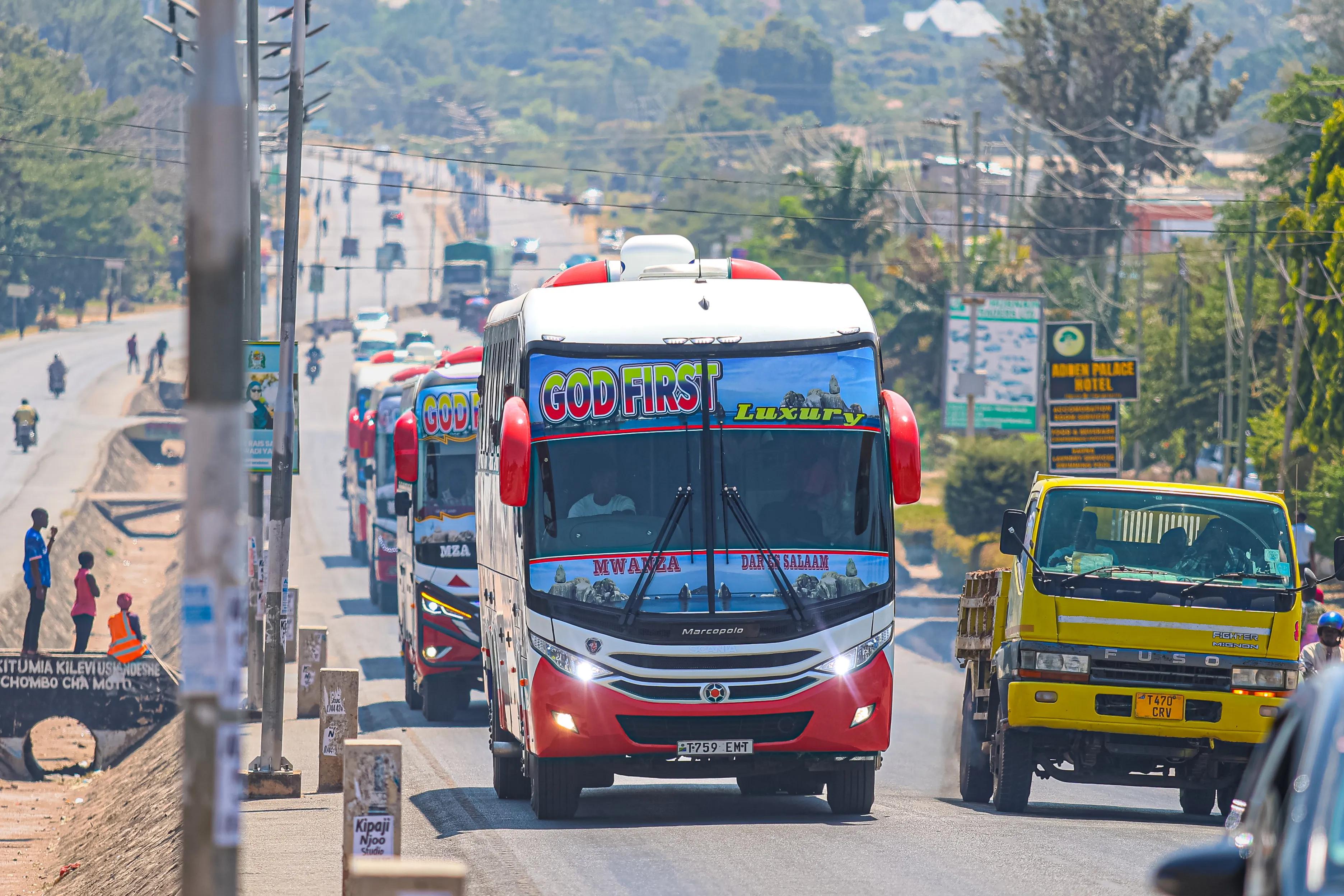 God First Luxury bus interior seating